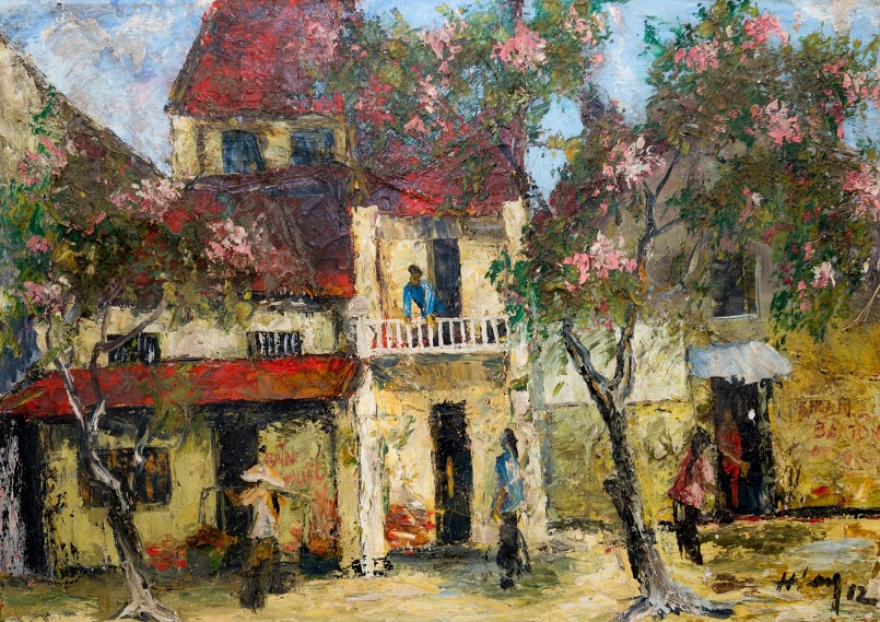 Tranh Sơn Dầu Quê Tôi